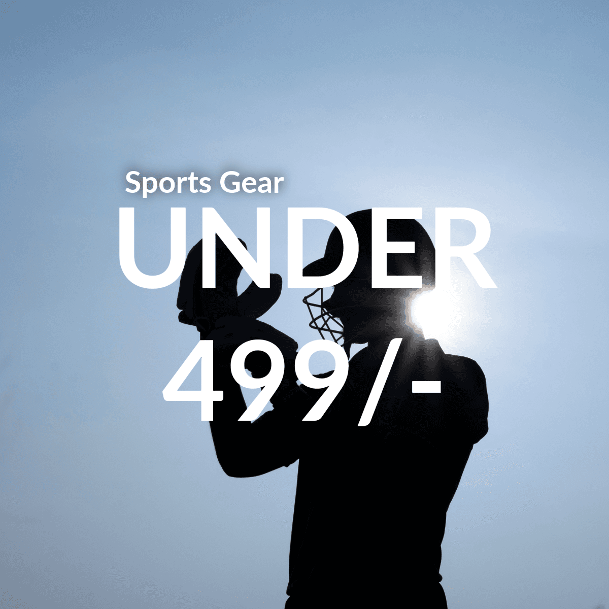 Under 499 offer banner