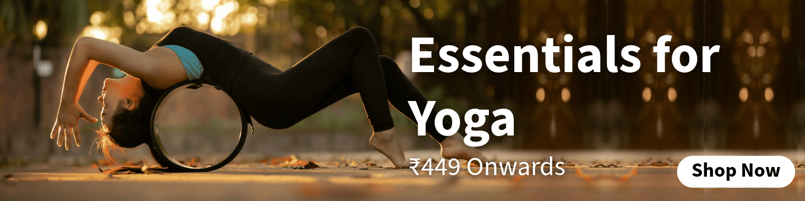 GR8 yoga promotional banner